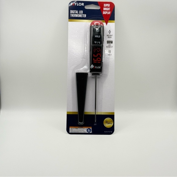 Taylor Super Bright Digital LED Display Thermometer - Picture 1 of 2